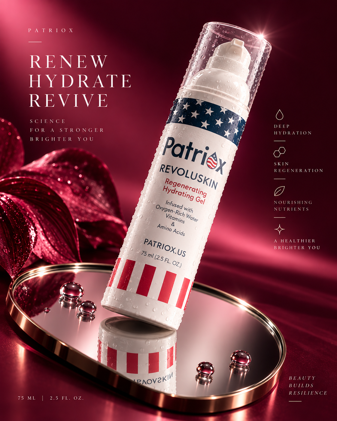 REVOLUSKIN - Skin Regeneration and hydrating gel