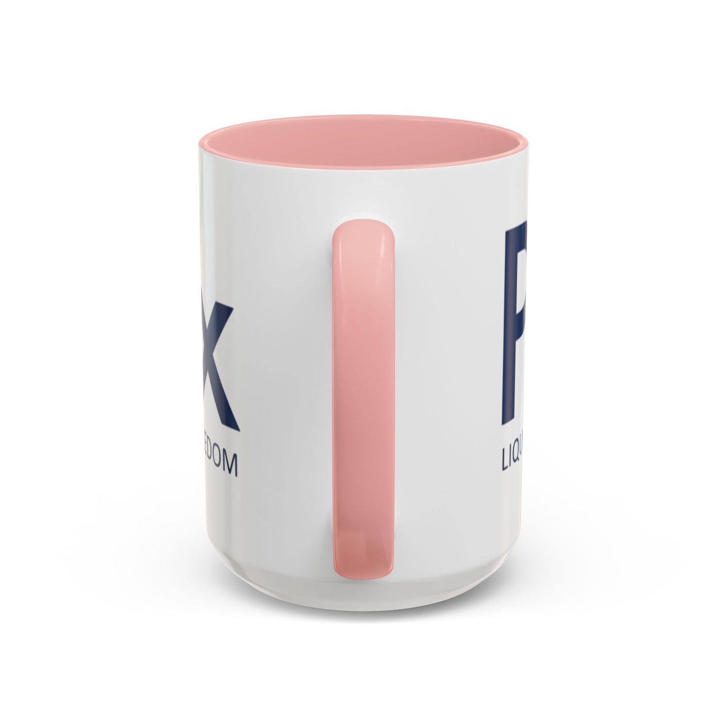 Patriotox Accent Coffee Mug — American Flag Drop Logo, 'Water for Health Freedom'