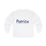 Patriot Logo Long Sleeve Tee — PatriOX American Flag Design