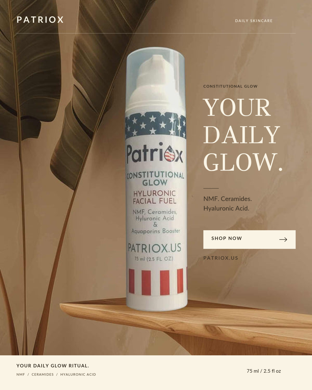CONSTITUTIONAL GLOW - HYALURONIC FACIAL FUEL BOOSTER